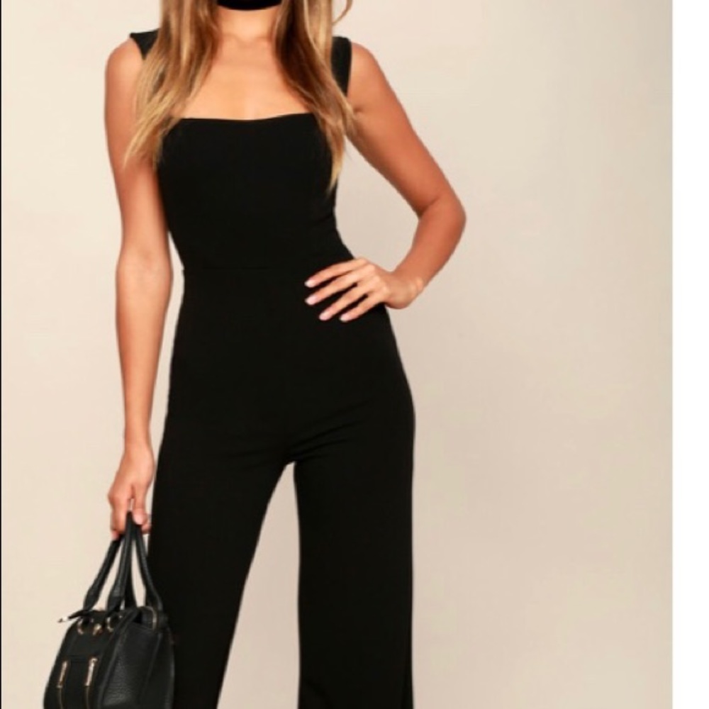 Black jumpsuit